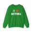 I Love Mitski Unisex Heavy Blend™ Crewneck Sweatshirt Irish Green