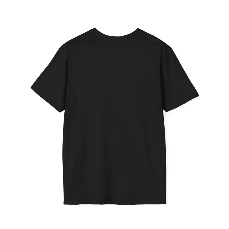 I Love Mitski Unisex Softstyle T-Shirt Black Back Side