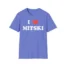I Love Mitski Unisex Softstyle T-Shirt Heather Royal