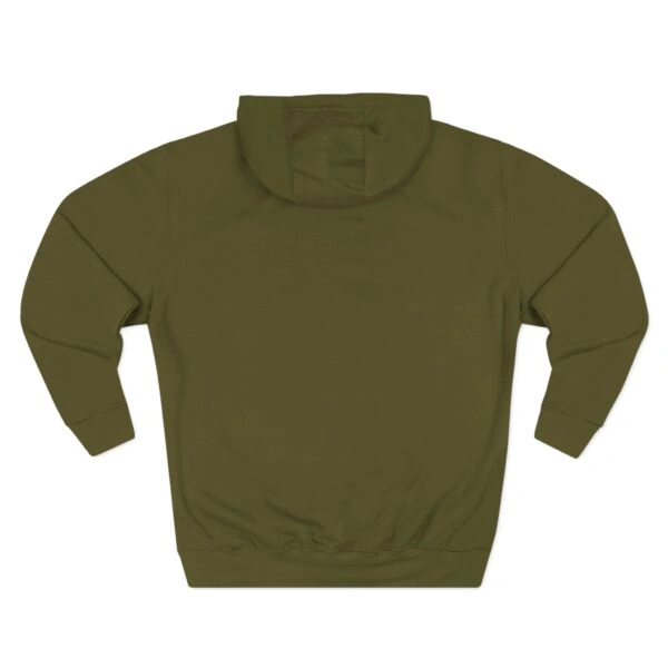 Mitski 2024 Tour Three-Panel Fleece Hoodie Army Green Back Side