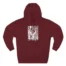 Mitski 2024 Tour Three-Panel Fleece Hoodie Burgundy
