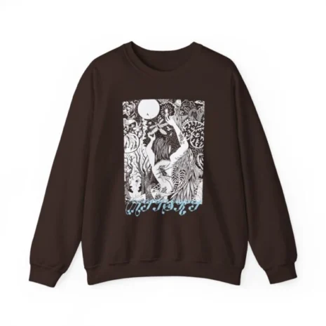 Mitski 2024 Tour Unisex Heavy Blend™ Crewneck Sweatshirt Dark Chocolate Mitski 2024 Tour Unisex Heavy Blend™ Crewneck Sweatshirt Dark Chocolate