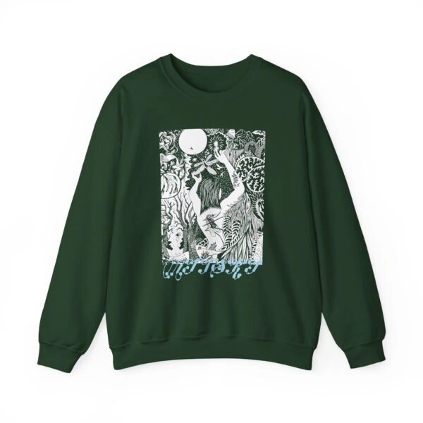Mitski 2024 Tour Unisex Heavy Blend™ Crewneck Sweatshirt Forest Green