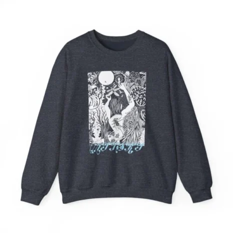 Mitski 2024 Tour Unisex Heavy Blend™ Crewneck Sweatshirt Heather Sport Dark Navy Mitski 2024 Tour Unisex Heavy Blend™ Crewneck Sweatshirt Heather Sport Dark Navy