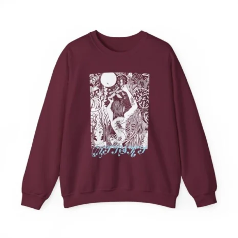 Mitski 2024 Tour Unisex Heavy Blend™ Crewneck Sweatshirt Maroon Mitski 2024 Tour Unisex Heavy Blend™ Crewneck Sweatshirt Maroon