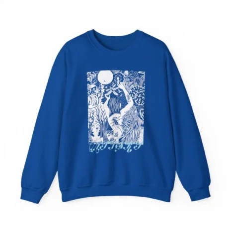 Mitski 2024 Tour Unisex Heavy Blend™ Crewneck Sweatshirt Royal Mitski 2024 Tour Unisex Heavy Blend™ Crewneck Sweatshirt Royal