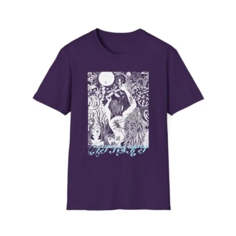 Mitski 2024 Tour Unisex Softstyle T-Shirt Purple Mitski 2024 Tour Unisex Softstyle T-Shirt Purple