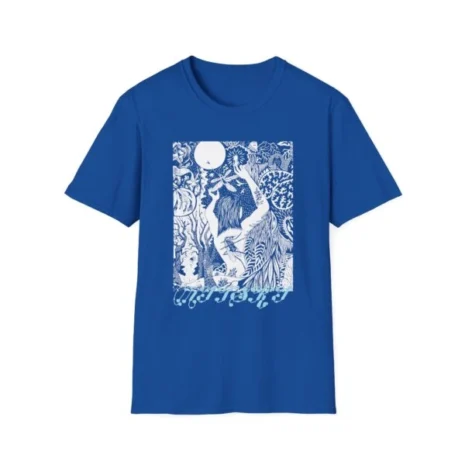 Mitski 2024 Tour Unisex Softstyle T-Shirt Royal Mitski 2024 Tour Unisex Softstyle T-Shirt Royal