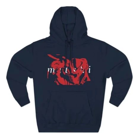 Mitski Be the Cowboy Photo Three-Panel Fleece Hoodie Navy Mitski Be the Cowboy Photo Three-Panel Fleece Hoodie Navy