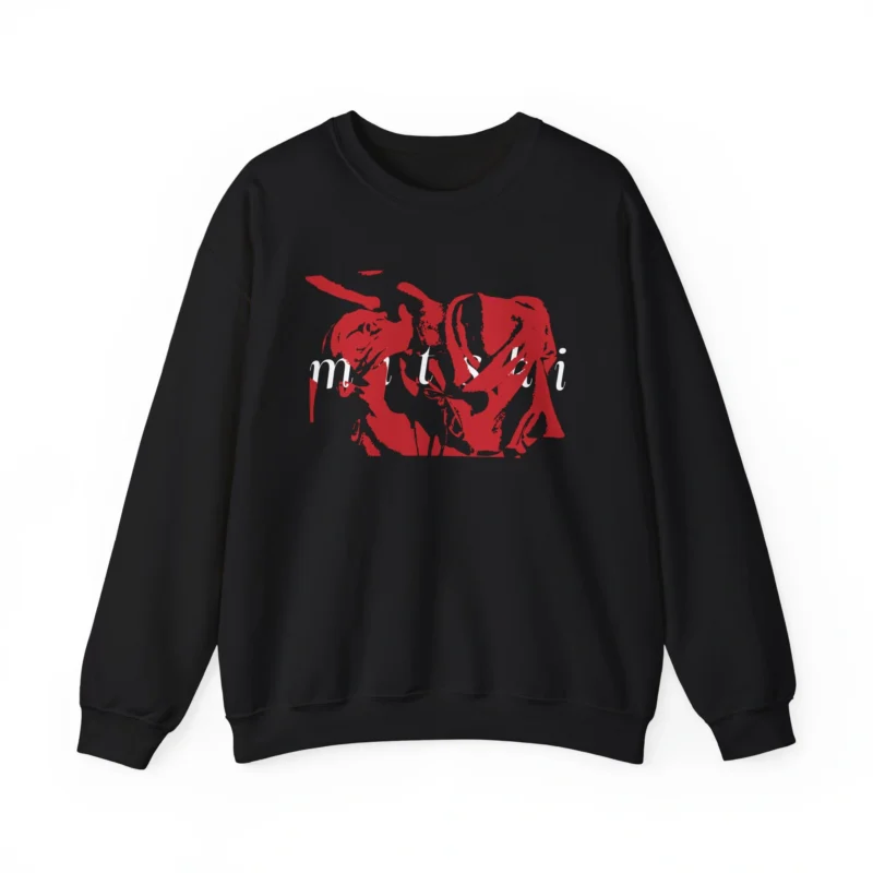 Mitski Be the Cowboy Photo Unisex Heavy Blend™ Crewneck Sweatshirt Black