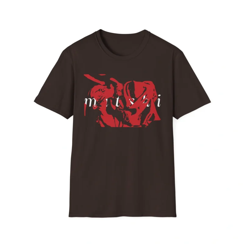 Mitski Be the Cowboy Photo Unisex Softstyle T-Shirt Dark Chocolate