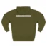 Mitski Chairs Three-Panel Fleece Hoodie Army Green Back Side