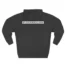 Mitski Chairs Three-Panel Fleece Hoodie Charcoal Heather Back Side