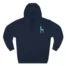 Mitski Chairs Three-Panel Fleece Hoodie Navy
