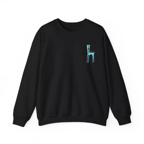 Mitski Chairs Unisex Heavy Blend™ Crewneck Sweatshirt Black Mitski Chairs Unisex Heavy Blend™ Crewneck Sweatshirt Black