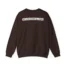 Mitski Chairs Unisex Heavy Blend™ Crewneck Sweatshirt Dark Chocolate Back Side