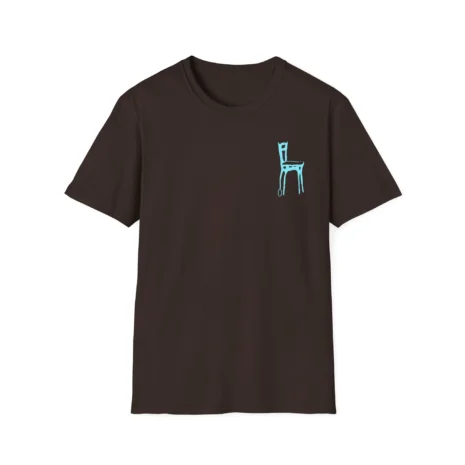 Mitski Chairs Unisex Softstyle T-Shirt Dark Chocolate Mitski Chairs Unisex Softstyle T-Shirt Dark Chocolate