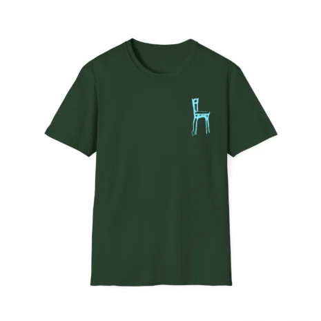 Mitski Chairs Unisex Softstyle T-Shirt Forest Green Mitski Chairs Unisex Softstyle T-Shirt Forest Green