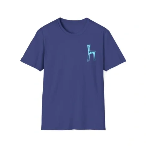 Mitski Chairs Unisex Softstyle T-Shirt Metro Blue Mitski Chairs Unisex Softstyle T-Shirt Metro Blue