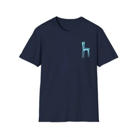 Mitski Chairs Unisex Softstyle T-Shirt Navy Mitski Chairs Unisex Softstyle T-Shirt Navy