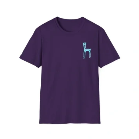 Mitski Chairs Unisex Softstyle T-Shirt Purple Mitski Chairs Unisex Softstyle T-Shirt Purple