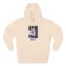 Mitski Chipped Mug Three-Panel Fleece Hoodie Pale Pink