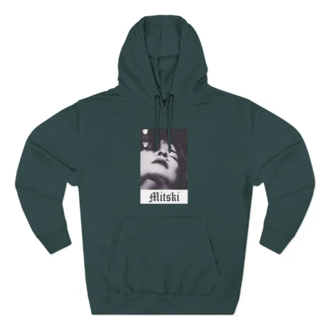 Mitski Chipped Mug Three-Panel Fleece Hoodie Sports Green Mitski Chipped Mug Three-Panel Fleece Hoodie Sports Green