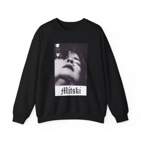 Mitski Chipped Mug Unisex Heavy Blend™ Crewneck Sweatshirt Black Mitski Chipped Mug Unisex Heavy Blend™ Crewneck Sweatshirt Black