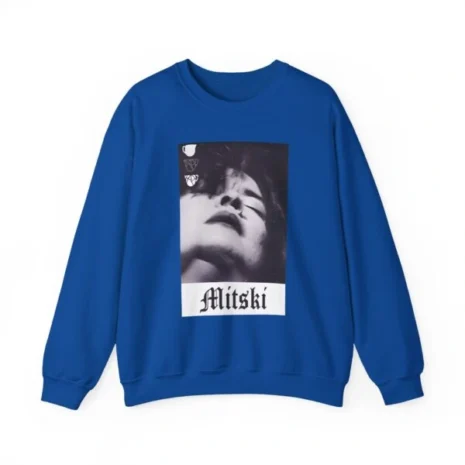 Mitski Chipped Mug Unisex Heavy Blend™ Crewneck Sweatshirt Royal Mitski Chipped Mug Unisex Heavy Blend™ Crewneck Sweatshirt Royal