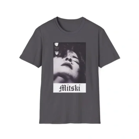 Mitski Chipped Mug Unisex Softstyle T-Shirt Charcoal Mitski Chipped Mug Unisex Softstyle T-Shirt Charcoal