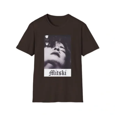 Mitski Chipped Mug Unisex Softstyle T-Shirt Dark Chocolate Mitski Chipped Mug Unisex Softstyle T-Shirt Dark Chocolate