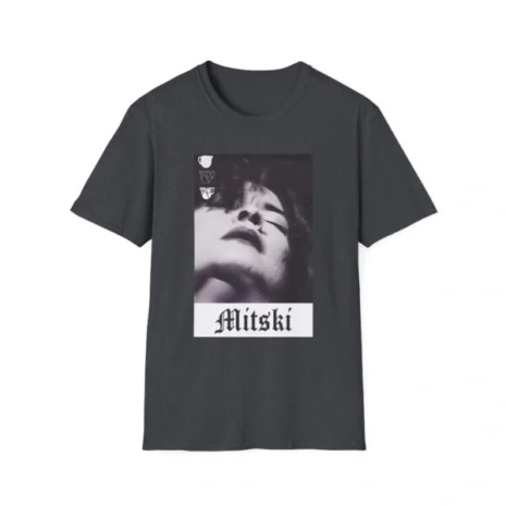 Mitski Chipped Mug Unisex Softstyle T-Shirt Dark Heather Grey Mitski Chipped Mug Unisex Softstyle T-Shirt Dark Heather Grey