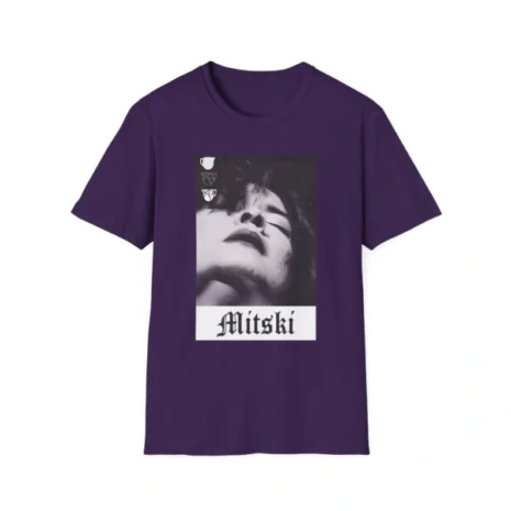 Mitski Chipped Mug Unisex Softstyle T-Shirt Purple Mitski Chipped Mug Unisex Softstyle T-Shirt Purple