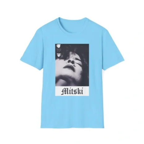 Mitski Chipped Mug Unisex Softstyle T-Shirt Sky
