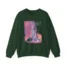 Mitski Dreamcore Glow Unisex Heavy Blend™ Crewneck Sweatshirt Forest Green