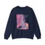 Mitski Dreamcore Glow Unisex Heavy Blend™ Crewneck Sweatshirt Navy
