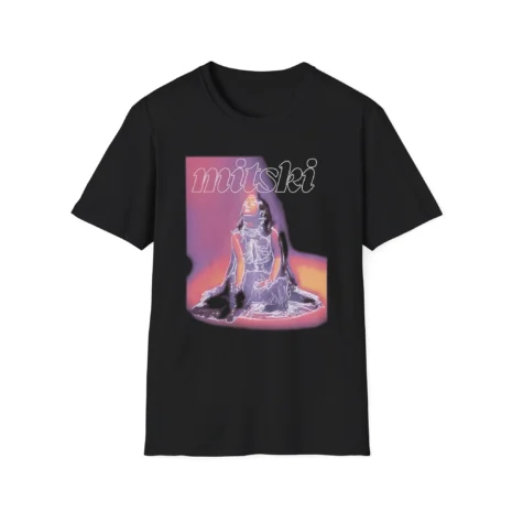 Mitski Dreamcore Glow Unisex Softstyle T-Shirt Black Mitski Dreamcore Glow Unisex Softstyle T-Shirt Black