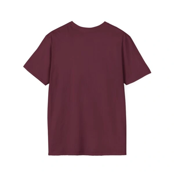 Mitski Dreamcore Glow Unisex Softstyle T-Shirt Maroon Back Side