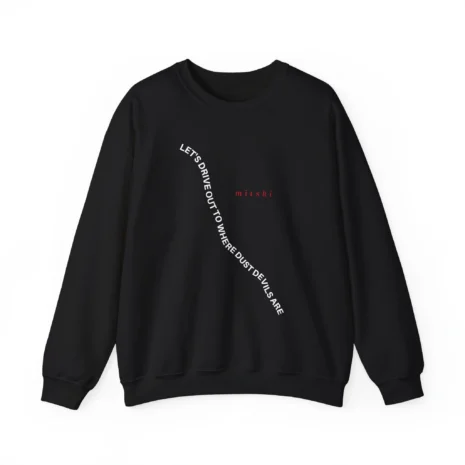 Mitski Dust Devils Unisex Heavy Blend™ Crewneck Sweatshirt Black Mitski Dust Devils Unisex Heavy Blend™ Crewneck Sweatshirt Black