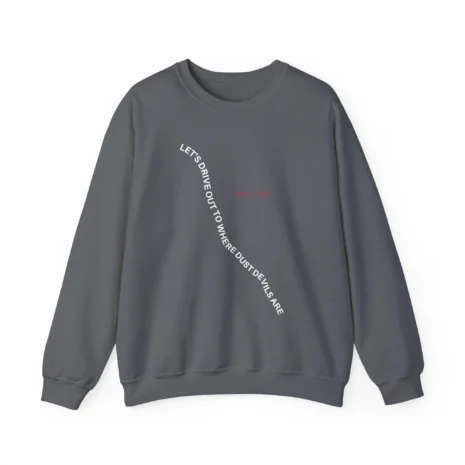 Mitski Dust Devils Unisex Heavy Blend™ Crewneck Sweatshirt Charcoal Mitski Dust Devils Unisex Heavy Blend™ Crewneck Sweatshirt Charcoal