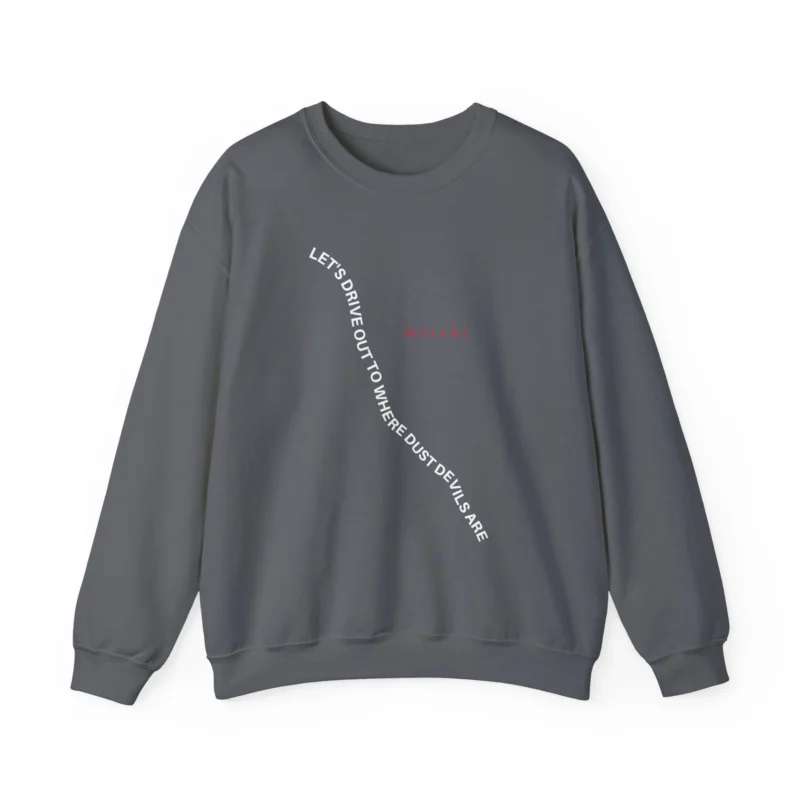 Mitski Dust Devils Unisex Heavy Blend™ Crewneck Sweatshirt Charcoal
