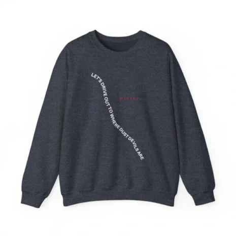 Mitski Dust Devils Unisex Heavy Blend™ Crewneck Sweatshirt Heather Sport Dark Navy Mitski Dust Devils Unisex Heavy Blend™ Crewneck Sweatshirt Heather Sport Dark Navy