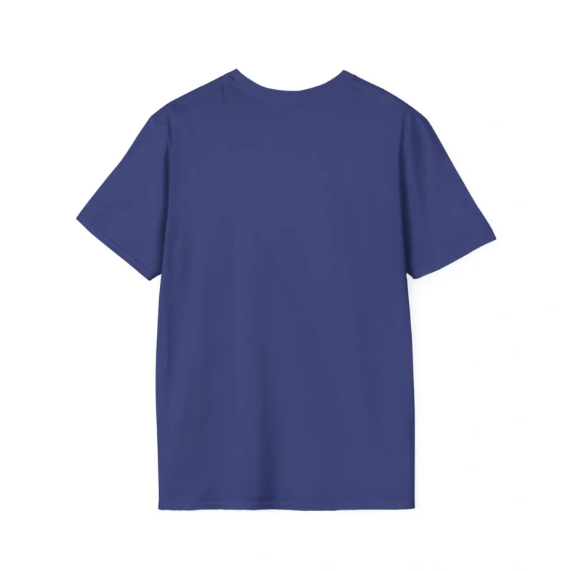 Mitski Dust Devils Unisex Softstyle T-Shirt Metro Blue Back Side