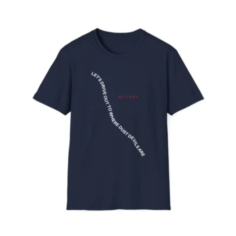Mitski Dust Devils Unisex Softstyle T-Shirt Navy Mitski Dust Devils Unisex Softstyle T-Shirt Navy