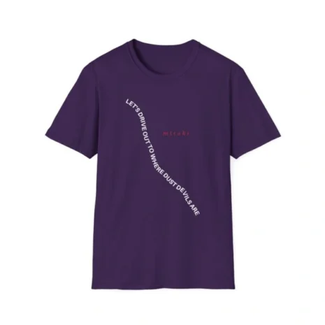 Mitski Dust Devils Unisex Softstyle T-Shirt Purple Mitski Dust Devils Unisex Softstyle T-Shirt Purple