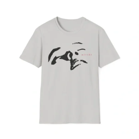Mitski Face Unisex Softstyle T-Shirt Ice Grey Mitski Face Unisex Softstyle T-Shirt Ice Grey