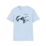 Mitski Face Unisex Softstyle T-Shirt Light Blue