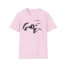 Mitski Face Unisex Softstyle T-Shirt Light Pink