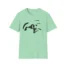 Mitski Face Unisex Softstyle T-Shirt Mint Green