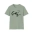 Mitski Face Unisex Softstyle T-Shirt Sage